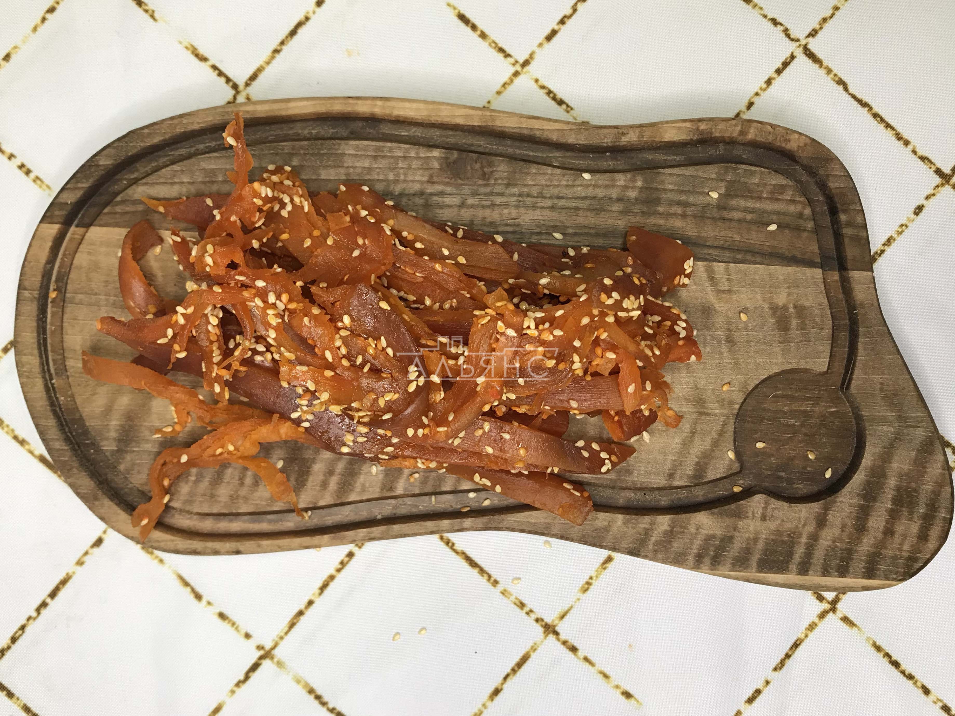 Кальмар со вкусом краба по-шанхайски во Владивостоке