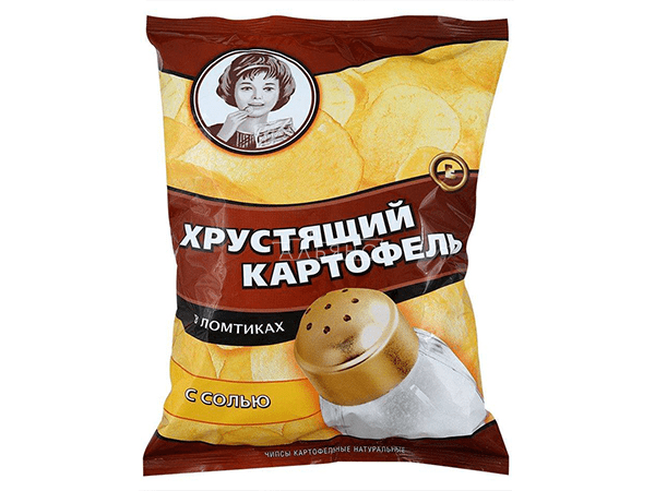 Картофельные чипсы "Девочка" 160 гр. во Владивостоке