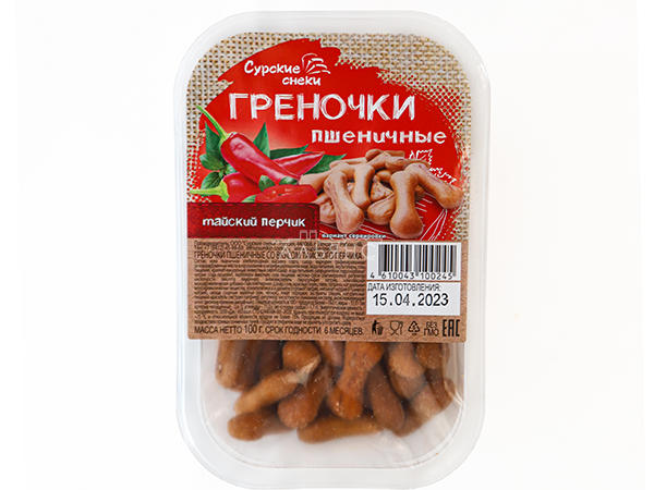 Сурские гренки Тайский перчик (100 гр) во Владивостоке