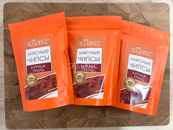 Мясо (АЛЬЯНС) вяленое курица "Гриль" 50 гр. во Владивостоке