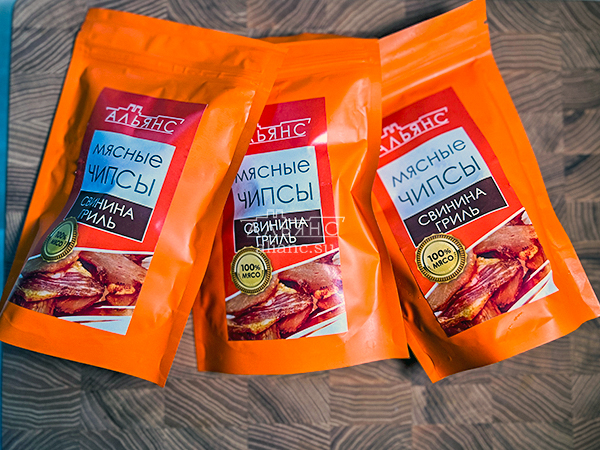 Мясо (АЛЬЯНС) вяленое свинина "Гриль" 50 гр. во Владивостоке