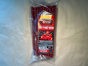 Бастони Снеки сыровяленые Кабаноси: Кнуты Жгучий Чили  (500 гр.)