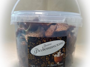 Рыбные снеки: Гренки 