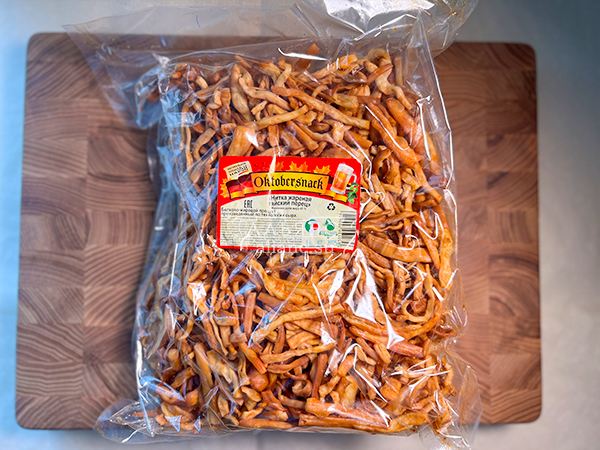 Нитка ЖАРЕНАЯ "Тайский перец" Oktobersnack 1 кг (сырный продукт) во Владивостоке