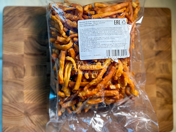 Нитка ЖАРЕНАЯ  Oktobersnack1 кг (сырный продукт) во Владивостоке