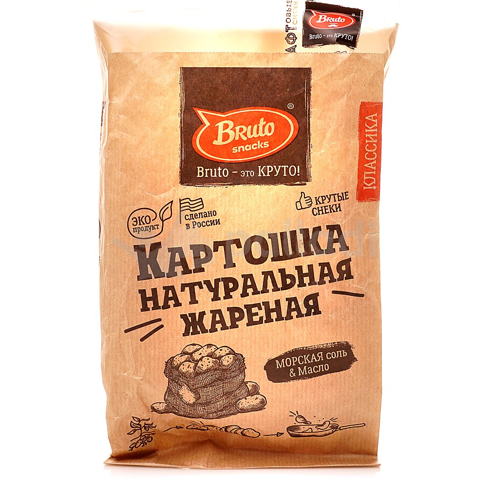 Картофель «Бруто» с солью 70 гр. во Владивостоке