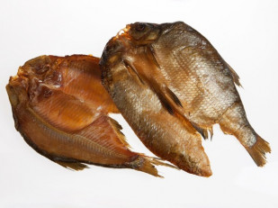 Камбала камчатская вяленая без икры: Карась холодного копчения